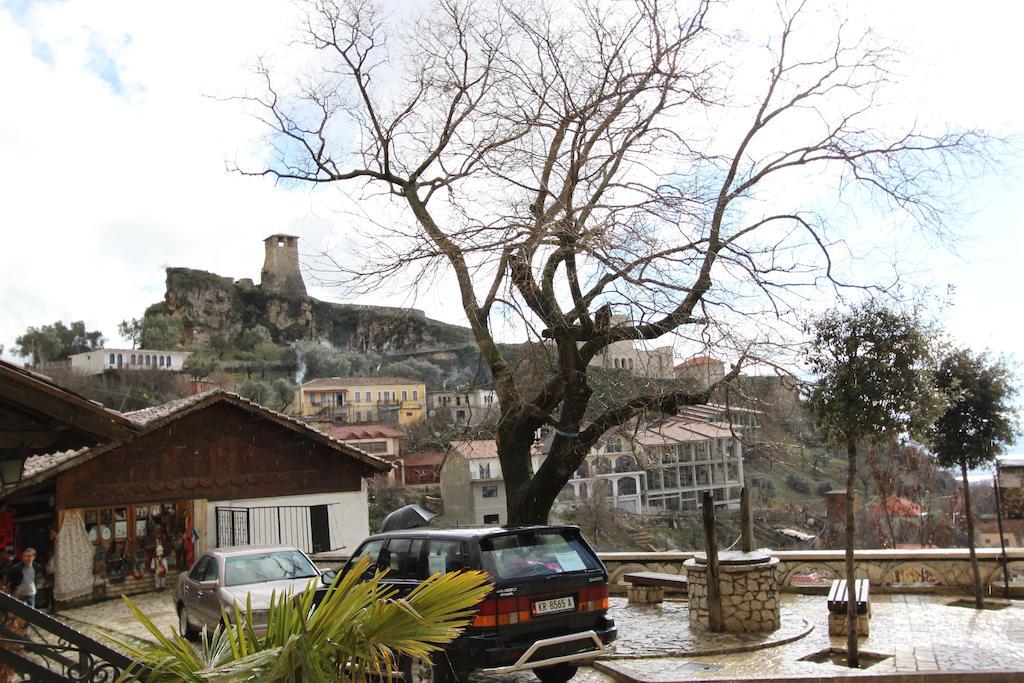 Panorama View On The Castle And The Old Town Krujë